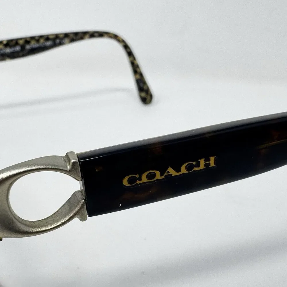 Coach HC8241 L1031 Dark Tortoise Sunglass / Eyeglass Frames 57-17-140
